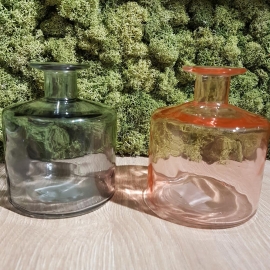 Vaso  Bottiglia in Vetro 11cm
