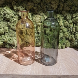 Vaso  bottiglia in  Vetro 20cm