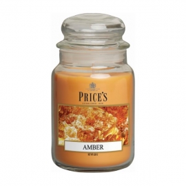 Amber Large Jar