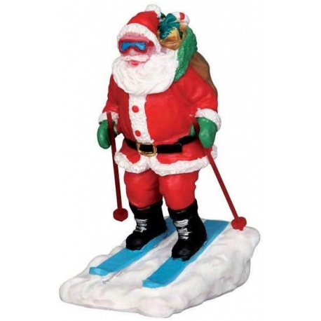 LEMAX-SANTA SKIER