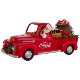 14" Babbo Natale in Pickup COCA-COLA  - Kurt S. Adler