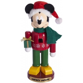 Schiaccianoci MICKEY CON REGALO 10" -  Disney - Kurt S.Adler