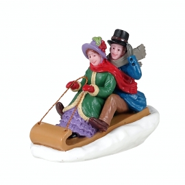 Lemax - VICTORIAN TOBOGGAN RIDE (GIRO IN SLITTINO VITTORIANO)