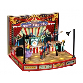 BIG TOP HOLIDAY MUSIC FESTIVAL, INCL. ADAPTOR 74254, 550 mA (WHITE)
