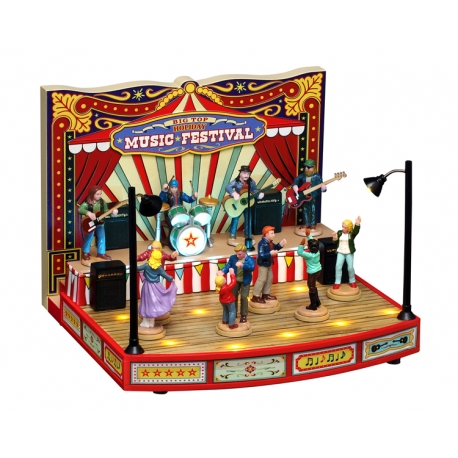BIG TOP HOLIDAY MUSIC FESTIVAL, INCL. ADAPTOR 74254, 550 mA (WHITE)