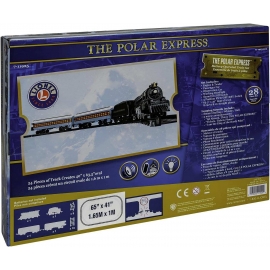 SET TRENO POLAR EXPRESS Harry Potter Dimensioni del treno: 96 cm (L) × 5 cm (P) × 7,5 cm (A)